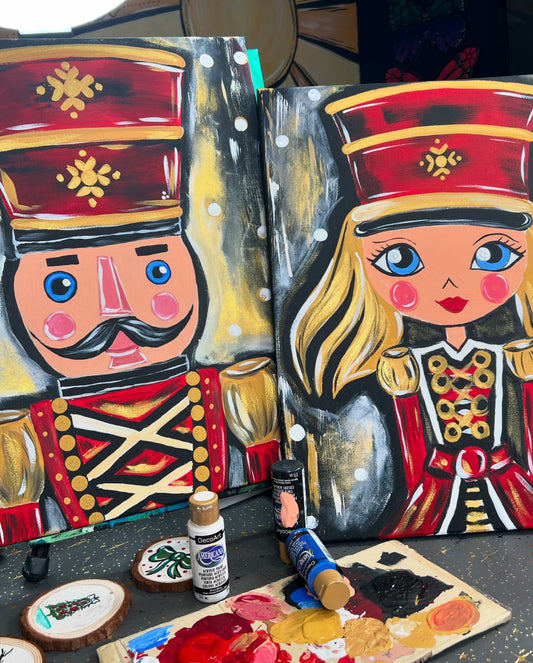 Painters Choice of Nutcrackers - Canvas Only (December 7th @ 11:00 )